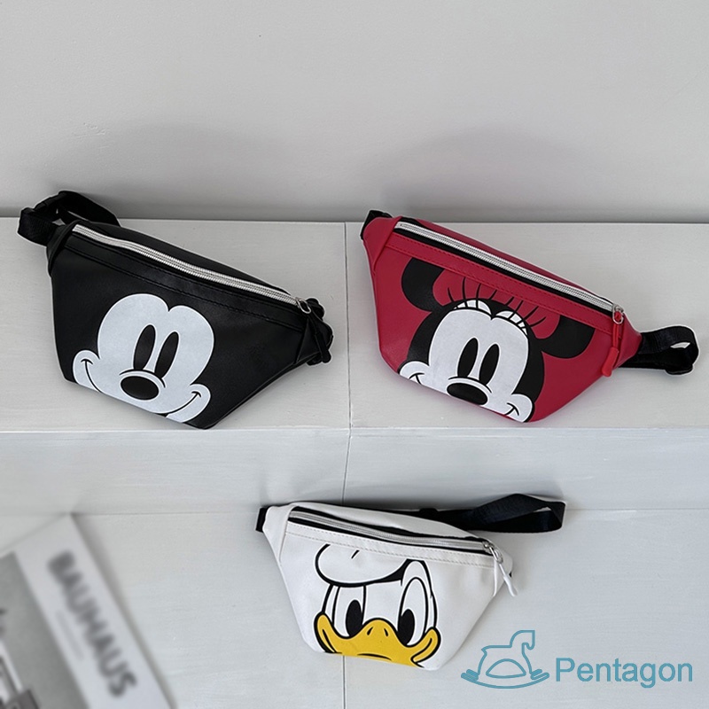 Túi Đeo Chéo In Họa Tiết Hoạt Hình Dễ Thương Phong Cách Hàn Quốc