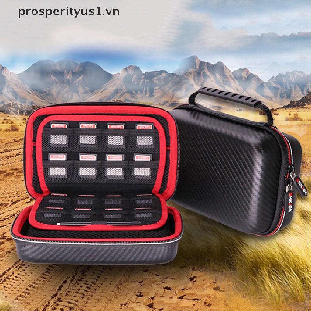 NINTENDO Vỏ EVA Bảo Vệ Ổ Cứng prosperityus1 3DS XL / New 3DS.LL Kèm Dây Đeo Tiện Dụng