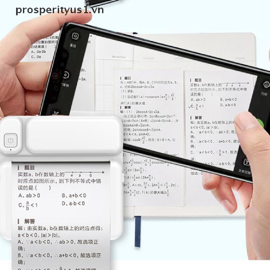 Máy In Nhiệt Không Dây Phiên Bản Tiếng Anh C19 prosperityus1 200DPI