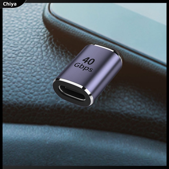 Đầu Nối Chuyển Đổi Type-C 4.0 Male Sang C Female 40gbps Pd100w Sạc Nhanh Cho Thunderbolt 4