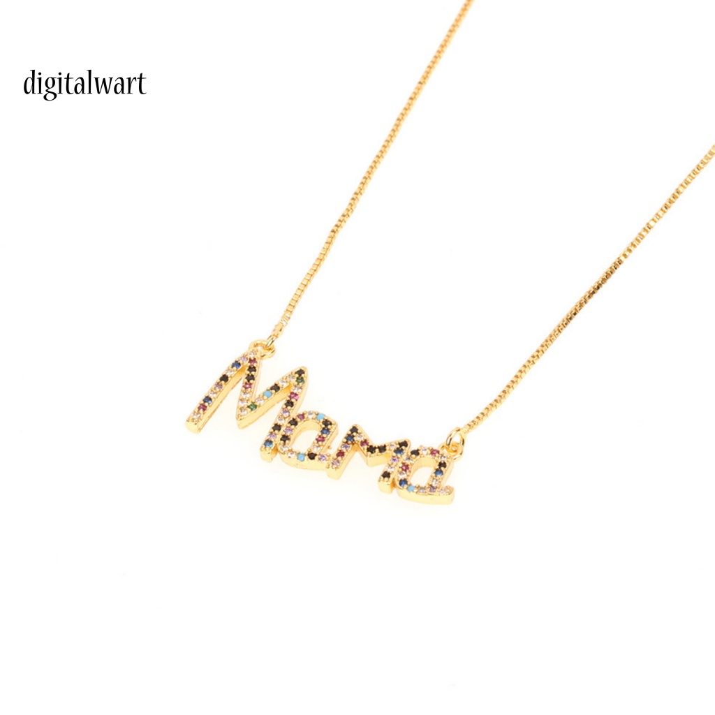 Kỹ Thuật Số| Vòng cổ Mặt Chữ Mama Chống Gỉ Sét