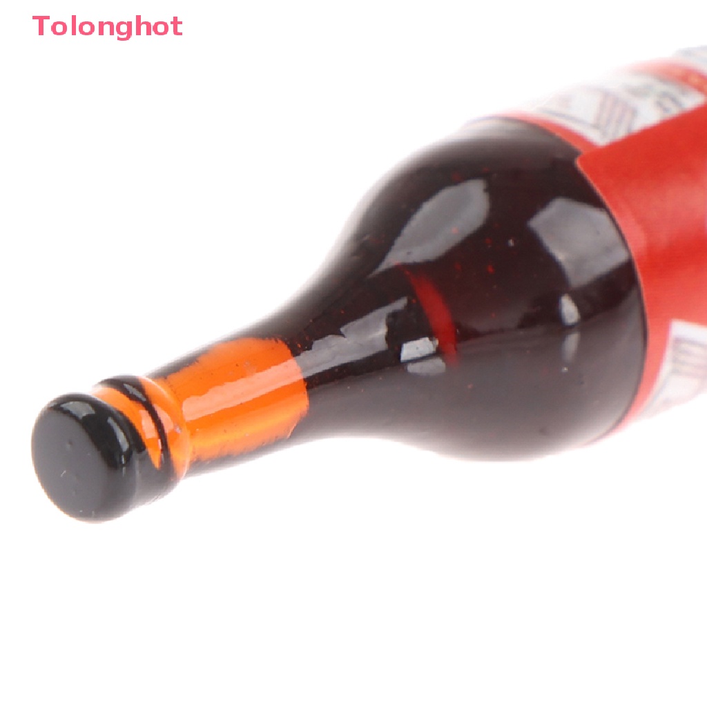 Set 10 Chai Rượu Mini Tỉ Lệ 1 / 12 Dùng Để Trang Trí Nhà Búp Bê