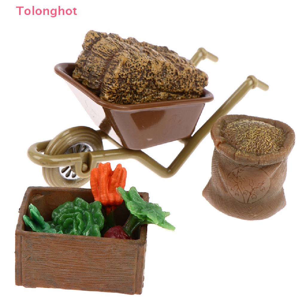 Xẻng Nông Trại Mini Trang Trí Nhà Búp Bê