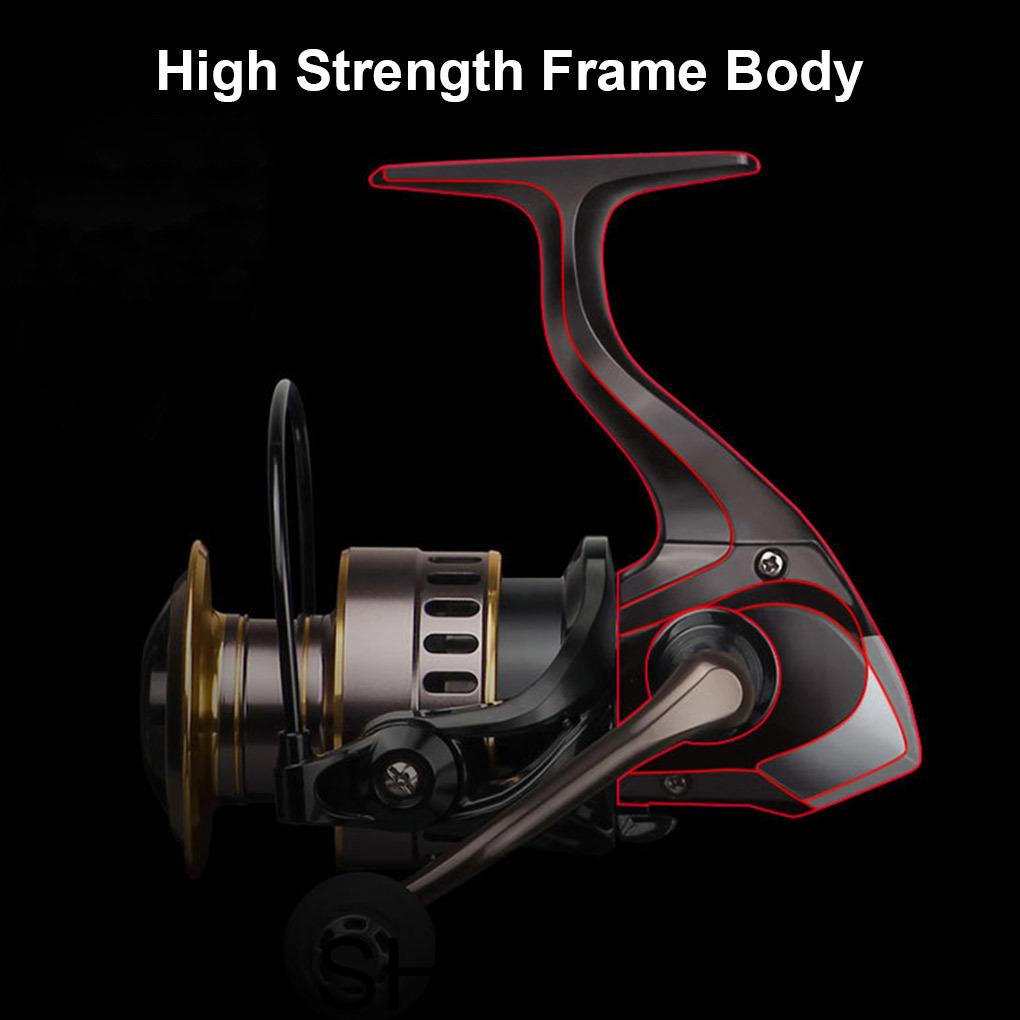 Guồng Quay Câu Cá Bằng Kim Loại Siêu Nhẹ Chất Lượng Cao