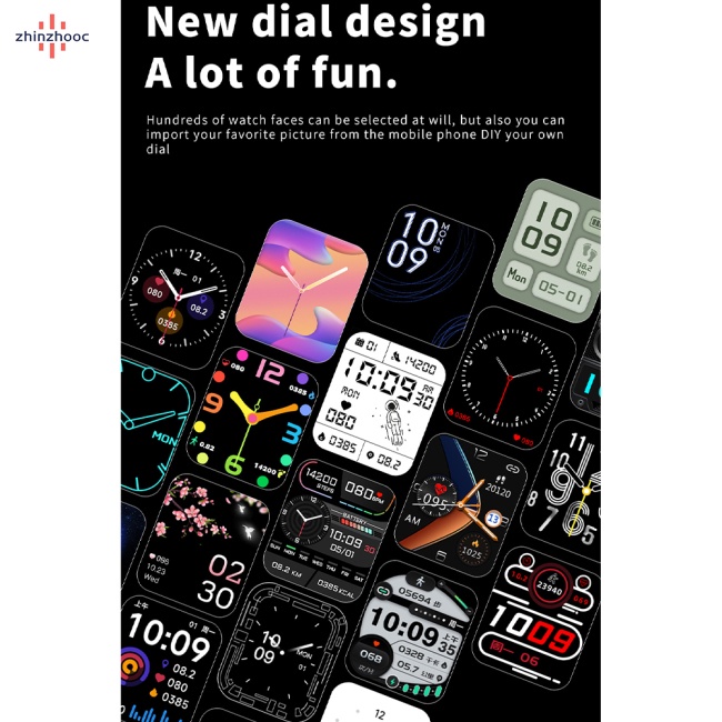 Đồng Hồ Thông Minh vip F57l Theo Dõi Giấc Ngủ Màn Hình Cảm Ứng Kèm Dây Cáp Sạc