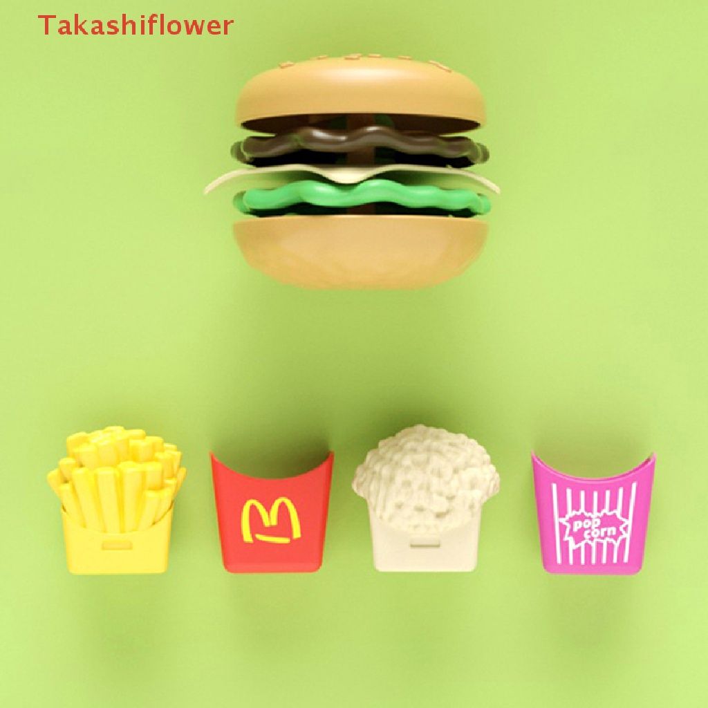 Bộ Đồ Chơi Mô Hình Thức Ăn Nhanh Tự Làm Bánh Sandwich Khoai Tây Chiên Cho Bé