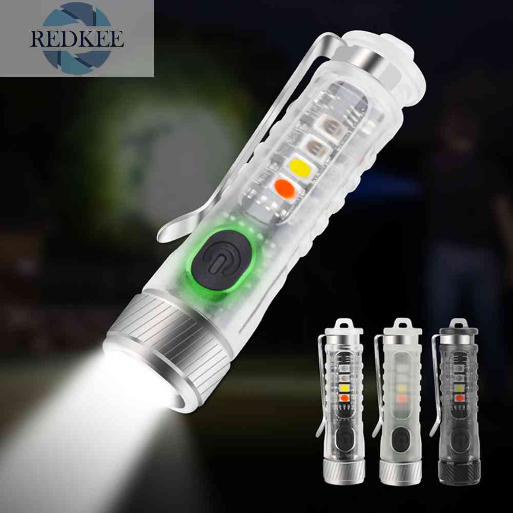 Móc Khóa Đèn Pin LED Mini XPG2 UV 395nm 400lm