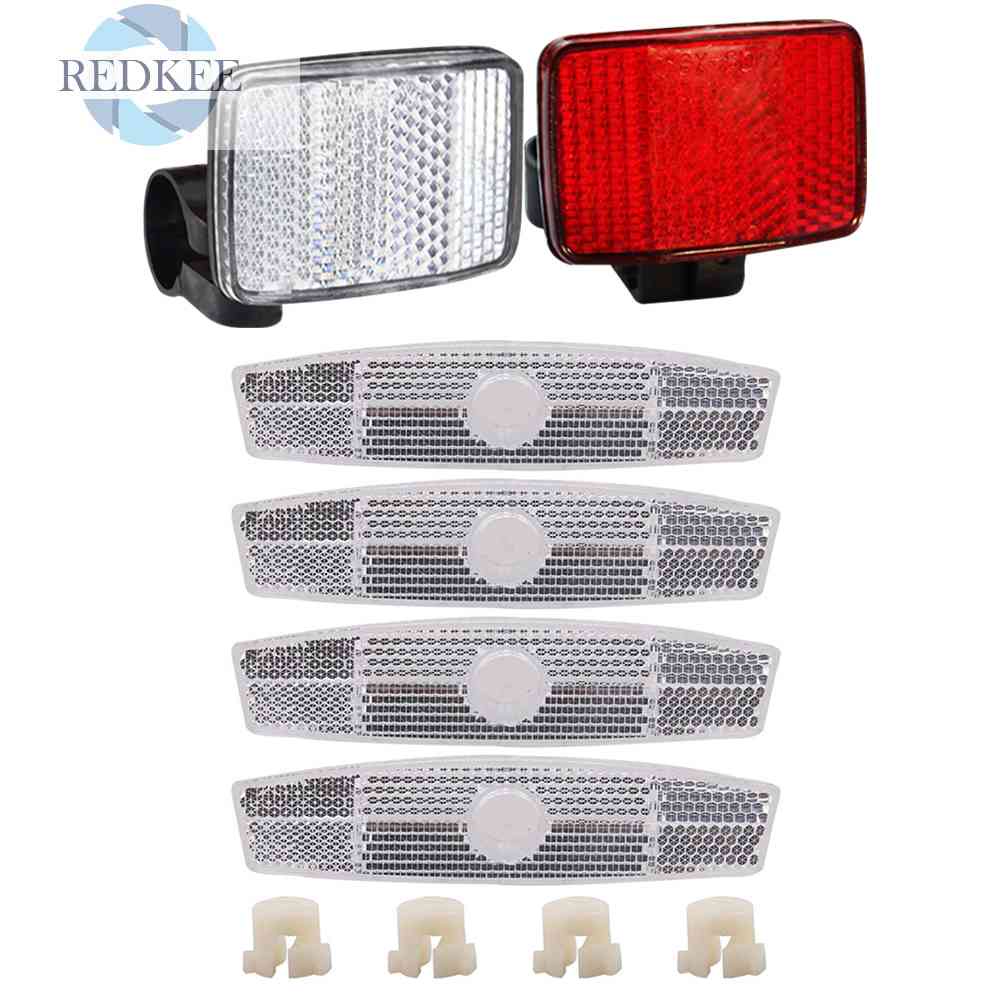 Ống Kính Phản Quang Trước Sau An Toàn Cho Xe Đạp MTB