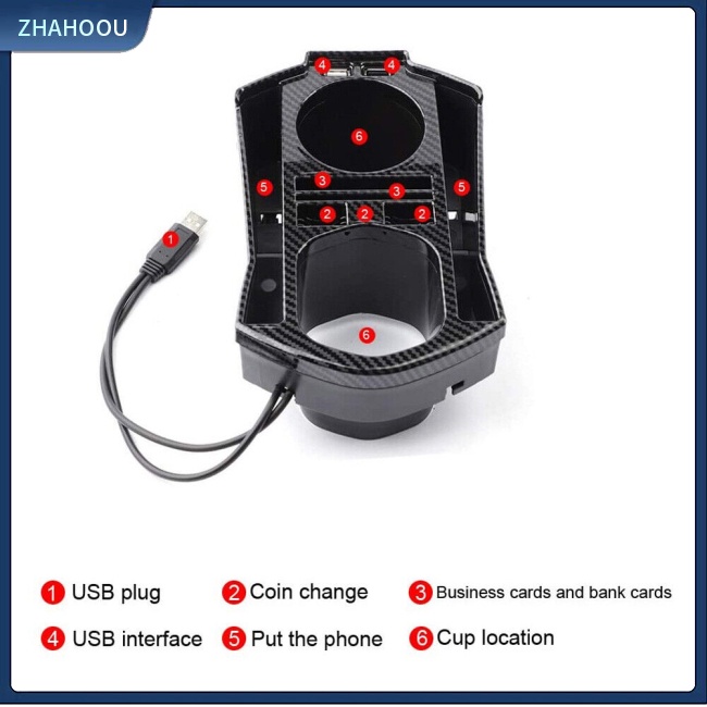 ☃Nhà Cửa☃ Khung Gắn Bảng Điều Khiển Xe Hơi Bằng Sợi Carbon Cho 16-20 Tenth Generation Civic