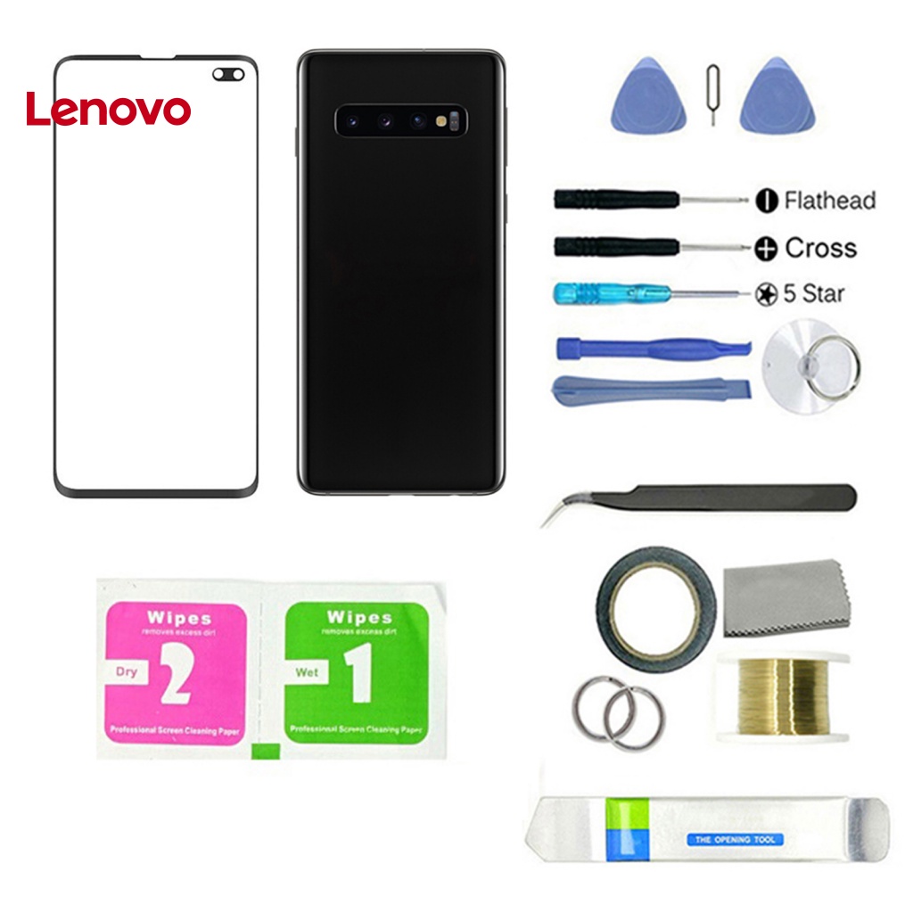 Bộ Dụng Cụ Thay Thế Màn Hình Cảm Ứng Chạm Hình Hoa Hướng Dương Cho Samsung Galaxy S10 Plus