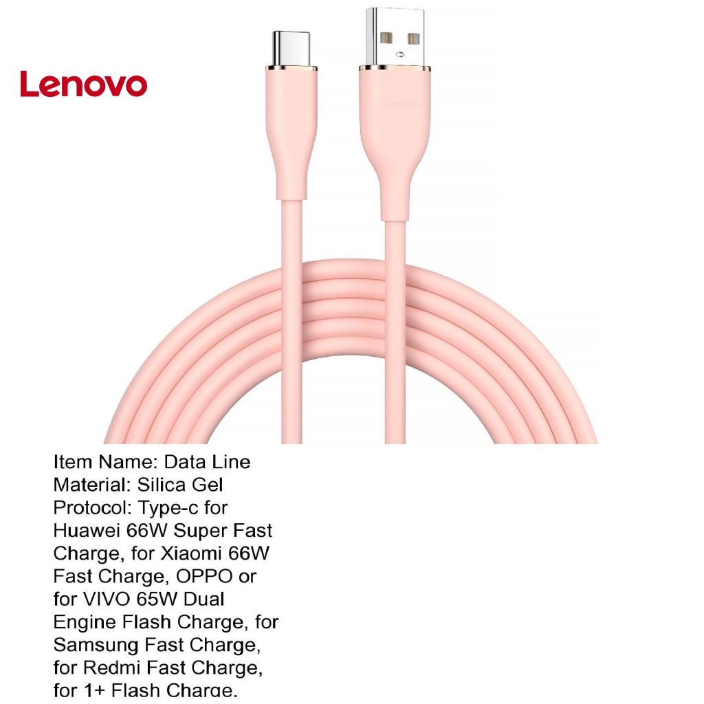 Dây Cáp Sạc Nhanh Type-C 66W Bằng Silicon Dẻo Tiện Dụng Cho Điện Thoại