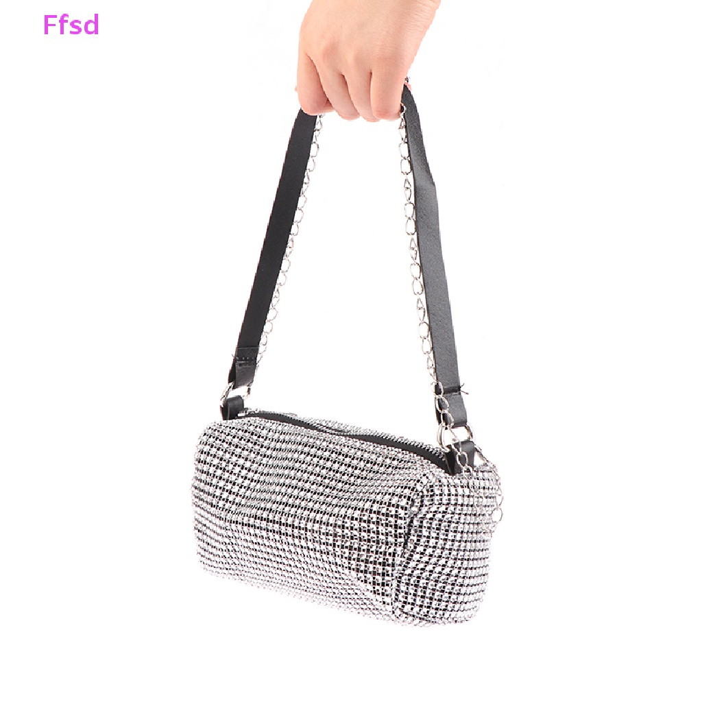 Túi Xách Đeo Vai Đính Đá Lấp Lánh Thời Trang Cho Nữ