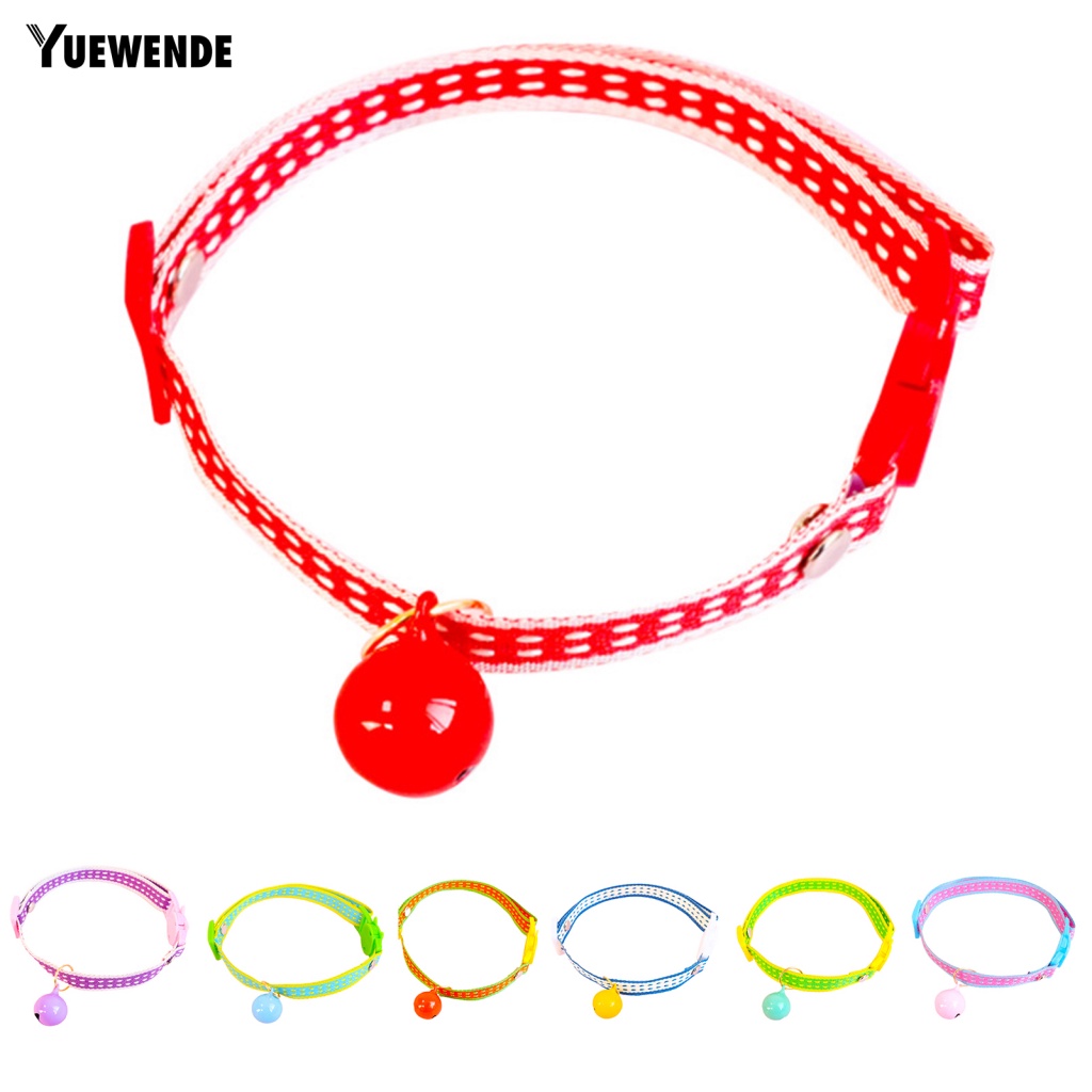 Vòng Cổ Có Chuông Màu Sắc Tươi Sáng Dành Cho Thú Cưng