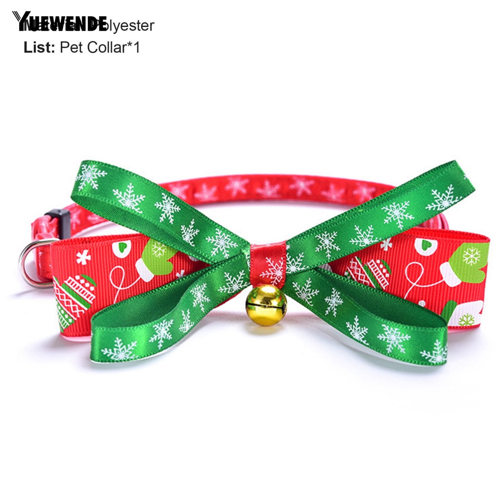 Vòng Cổ Thú Cưng Gắn Chuông Và Nơ Xinh Xắn