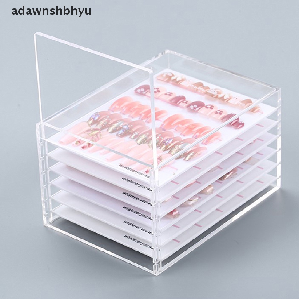 Giá Trưng Bày Móng Tay Giả 5 Ngăn Tiện Lợi