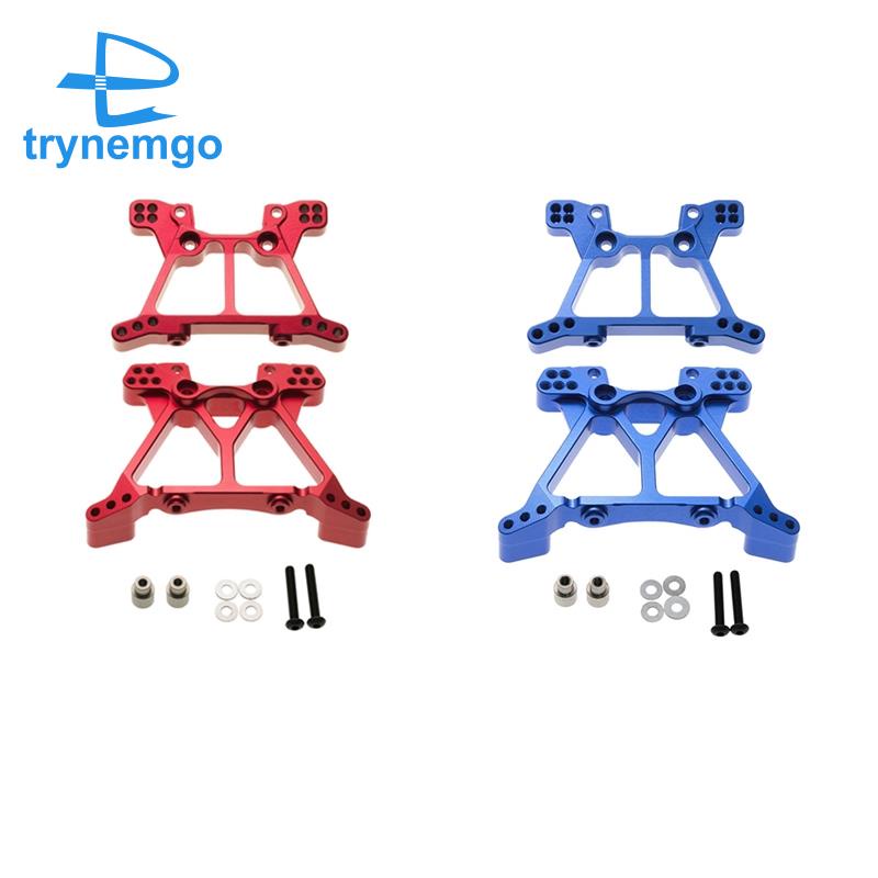 Tháp Giảm Xóc Trước Và Sau Bằng Kim Loại 6838 6839 Màu Đỏ Cho Xe Điều Khiển Từ Xa Traxxas Slash Stampede 4X4 VXL 1 / 10