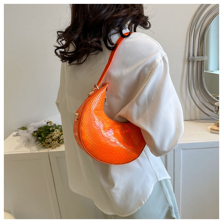 Túi Xách JASMIN NOIR Họa Tiết Da Cá Sấu Thời Trang Dành Cho Nữ