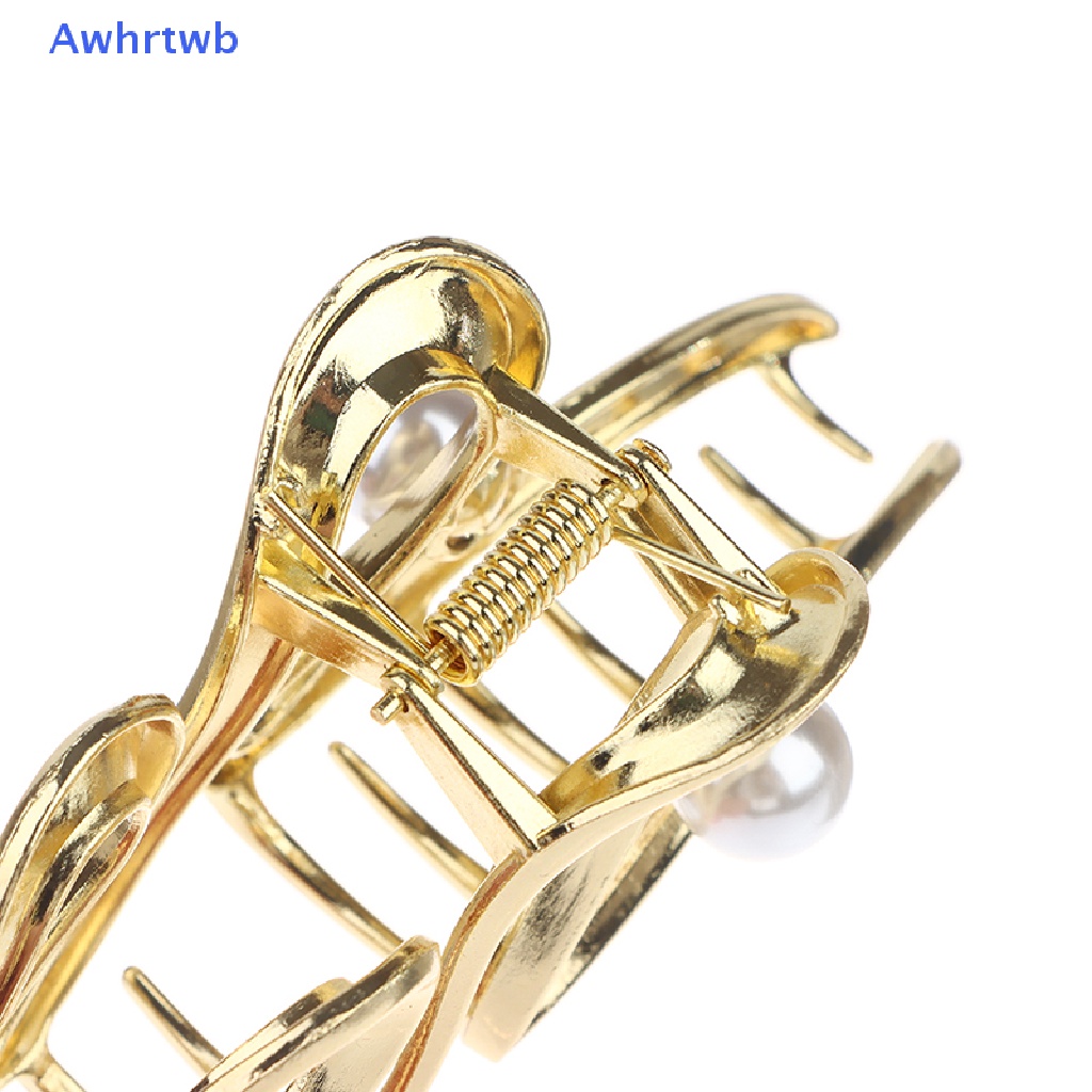 1 Kẹp Tóc Kim Loại Thiết Kế Bất Đối Xứng Thanh Lịch Cho Nữ Mới