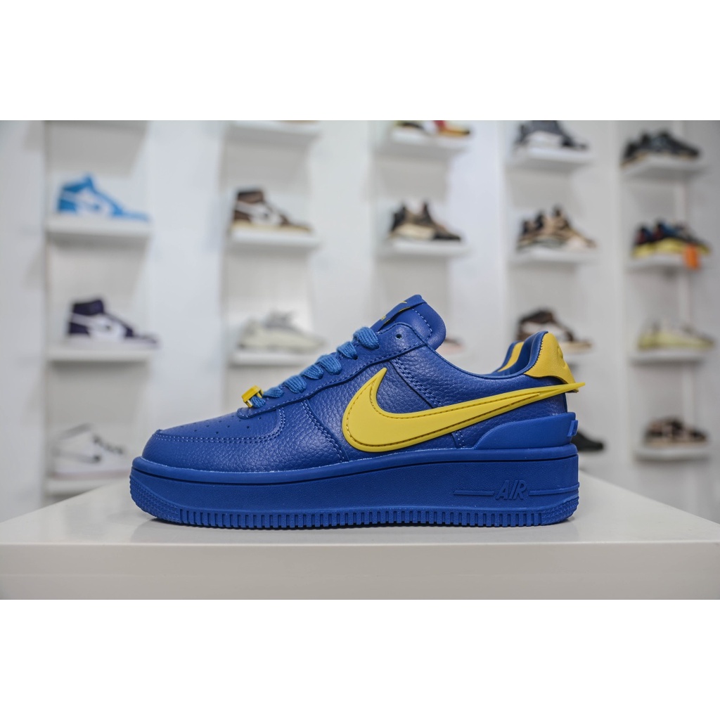 Giày Thể Thao AMBUSH x Air Force 1 SP Da Trắng / Đen DV3464-400 36-45