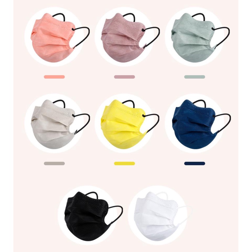Mặt Nạ Che Mắt Hình Bướm Màu Sắc Macaron