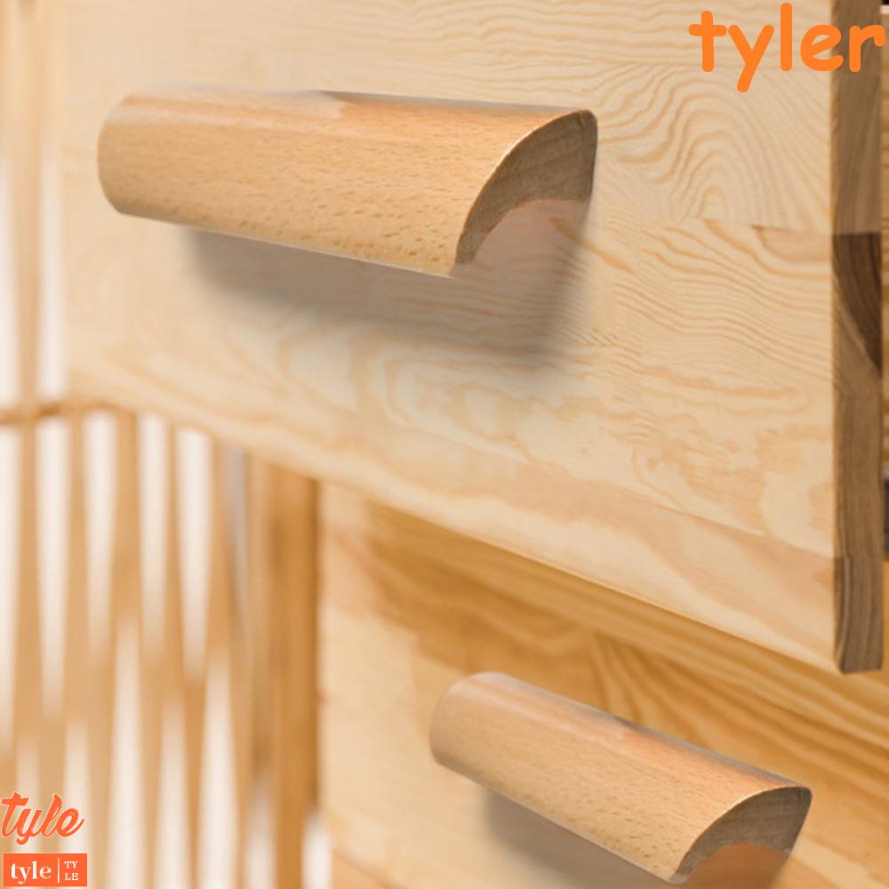 1 Tay Nắm Cửa Gỗ Trơn Thân Thiện Với Môi Trường Phong Cách Bắc Âu