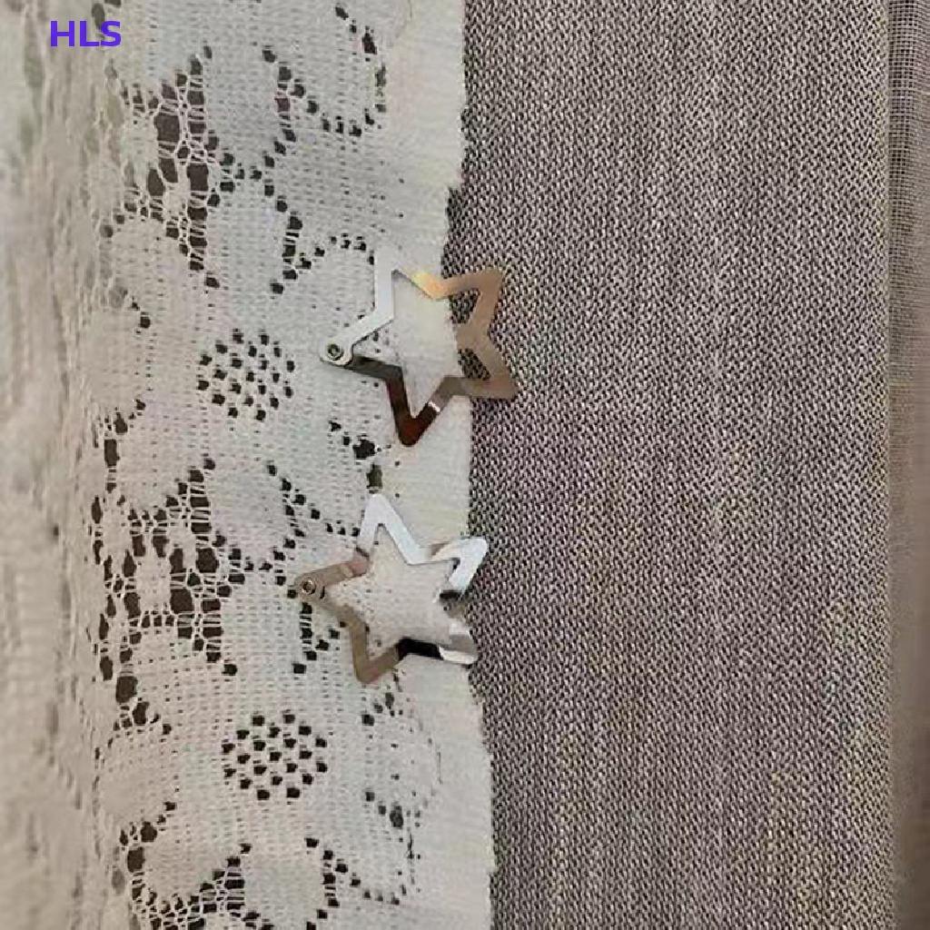 Set 10 Kẹp Tóc Hình Ngôi Sao Dễ Thương Cho Nữ