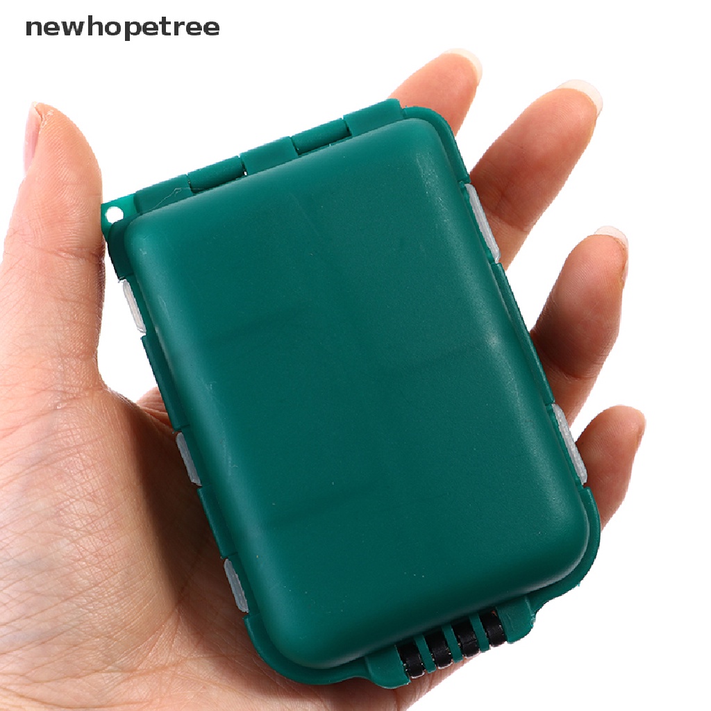 Hộp Đựng Mồi Câu Cá Mini 10 Ngăn Tiện Dụng