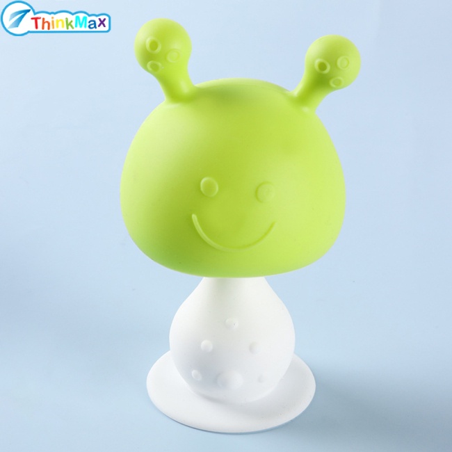 Thinkmax!!Dụng Cụ Gặm Nướu Cho Bé Hình Nấm Bằng Silicone