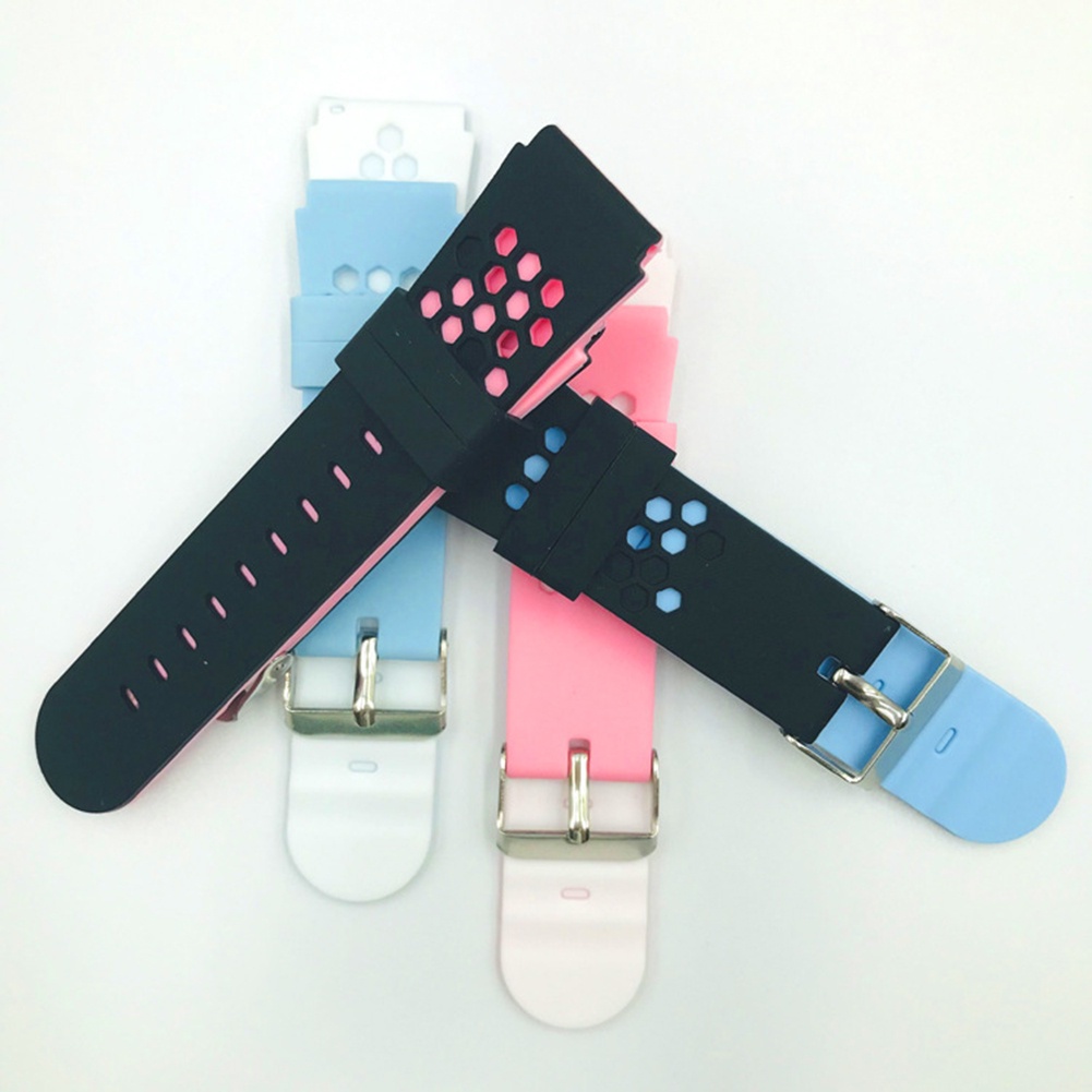 Dây Đeo Thay Thế Bằng Silicon Mềm Cho Đồng Hồ Thông Minh Trẻ Em