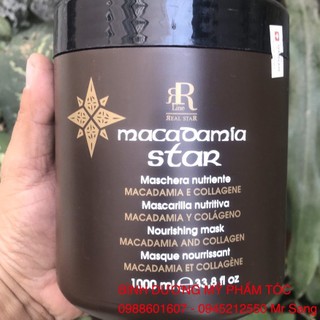Dầu hấp chăm sóc, phục hồi tái tạo tóc Nourishing Mask Macadamia And Collagen Star 1000ml (2026)