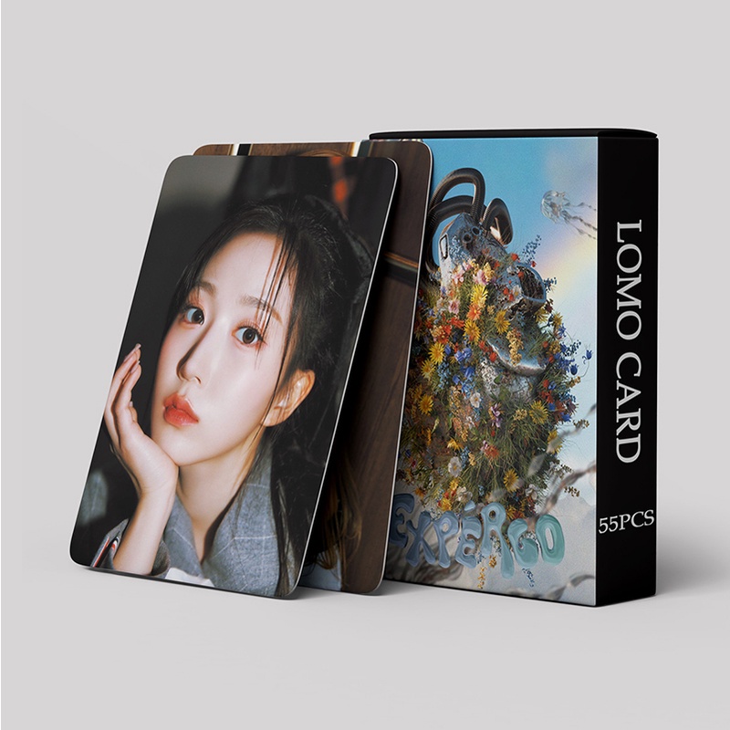 NMIXX LOMO Card Hộp 55 Ảnh LOMO Card Nmix Nhóm Nhạc Kpop