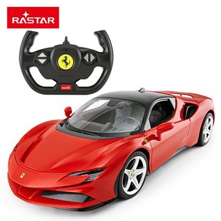 Rastar đồ chơi xe hơi điện ferrari sf90 stradal tỉ lệ 1: 14 điều khiển từ xa cho bé