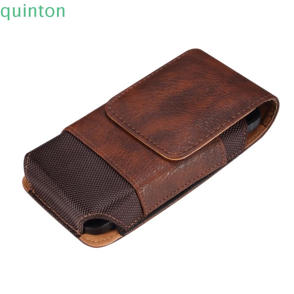 Túi Da Pu Đựng Điện Thoại Đeo Hông Chống Rơi Chống Thấm Nước