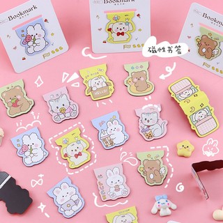 1 Bookmark Nam Châm Hình Thú Cưng Dễ Thương