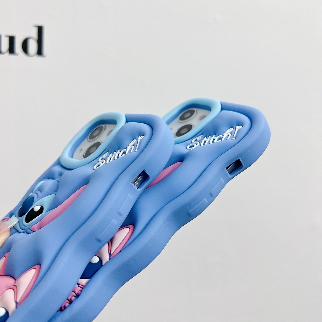 Ốp Lưng Disney Stitch Cho Samsung Galaxy S24 S23 S22 S21 Ultra S23Plus S23FE A54 A14 A53 S20FE A15 A30 A20 Vỏ Silicon Mềm