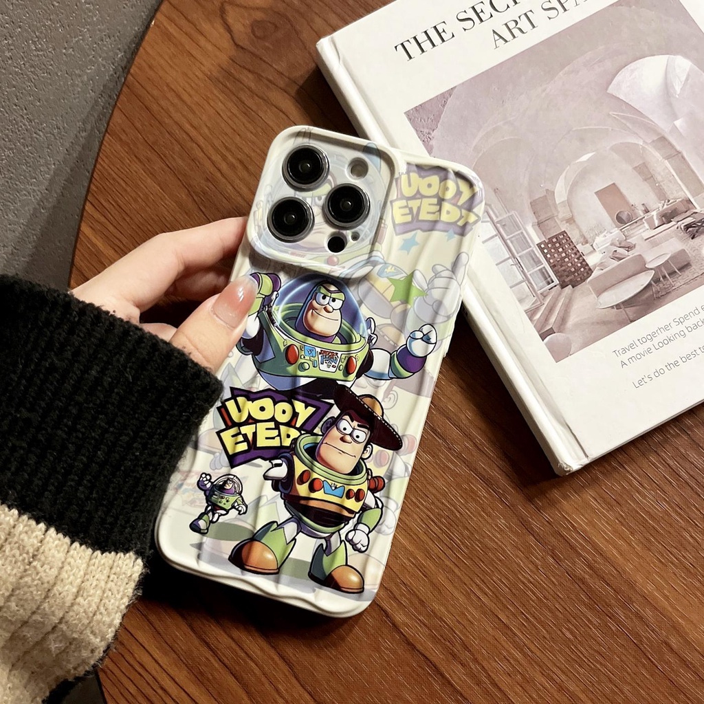 Ốp Điện Thoại Nhựa PC Cứng In Hình Toy Story Bảo Vệ Camera Cho iPhone 13 12 11 14 PRO MAX 14 Plus