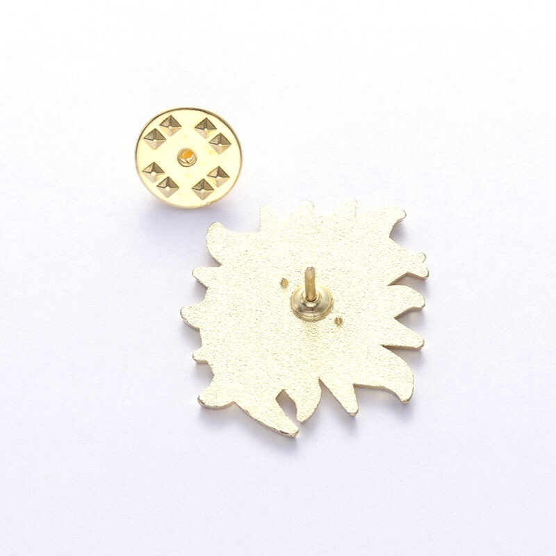 Ghim Cài Áo Hình Mặt Trời / Mặt Trăng / Mặt Trời Hoạt Hình Tráng Men Kiểu Vintage Thích Hợp Làm Quà