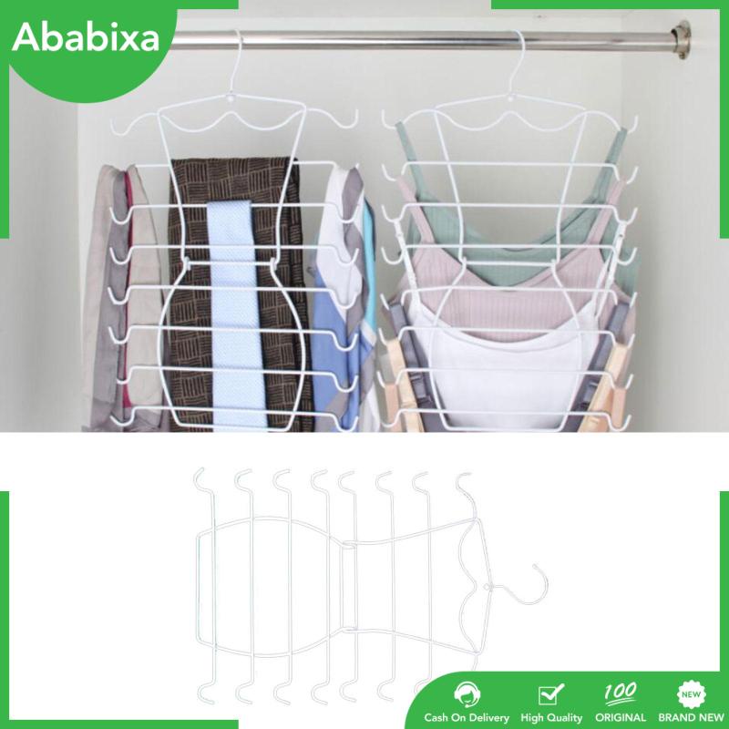 Giá Đỡ Treo Quần Áo / Áo Lót / Cà Vạt Bằng Kim Loại Có Thể Gấp Gọn Tiện Dụng