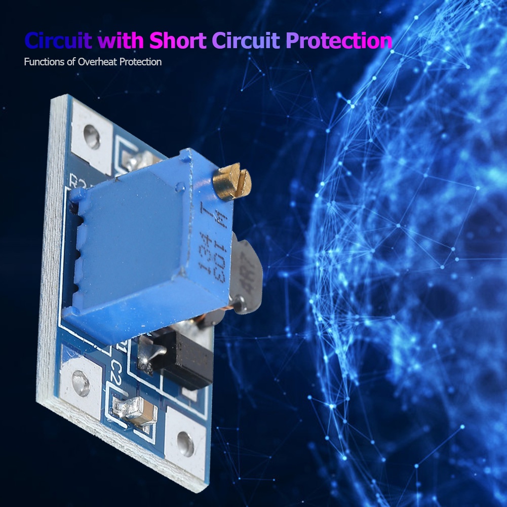 Mô Đun Tăng Áp DC-DC SX1308 Từ 2-24V Lên 2-28V