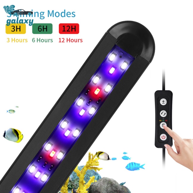 Galaxy Đèn Led Kẹp 3 Chế Độ 3h / 6h / 12h Cho Bể Cá Cảnh