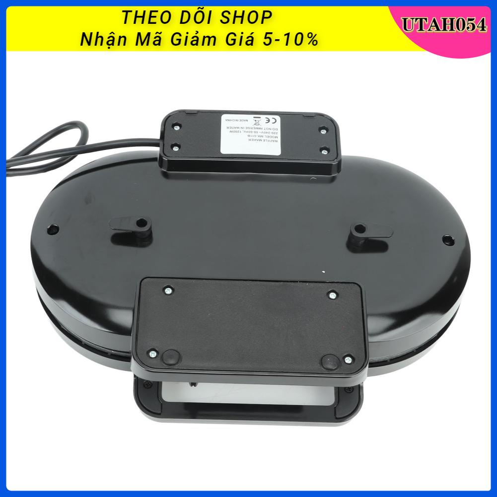 Utah054 Máy Làm Bánh Waffle 3 Trong 1 Có Thể Điều Chỉnh Nhiệt Độ Tấm Chống Dính Tay Cầm Xúc Giác Cho Nướng