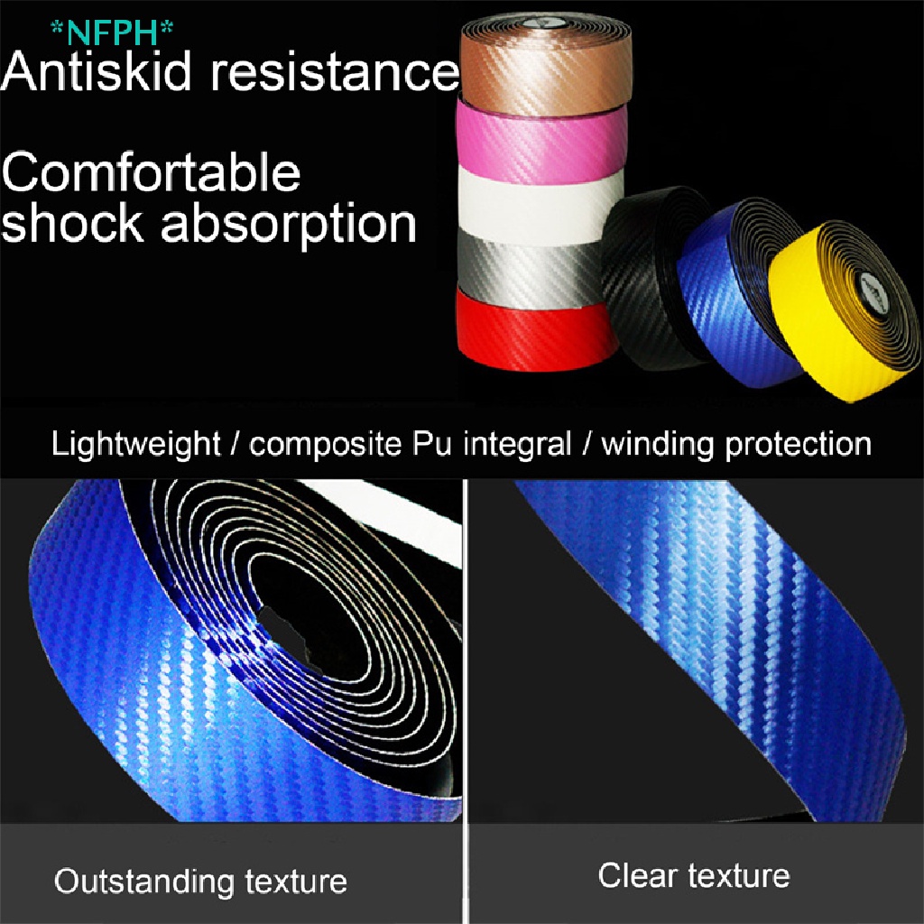 Băng Quấn Tay Lái Xe Đạp Bằng EVA PU Chống Rung Kèm 2 Nút Cắm Mới