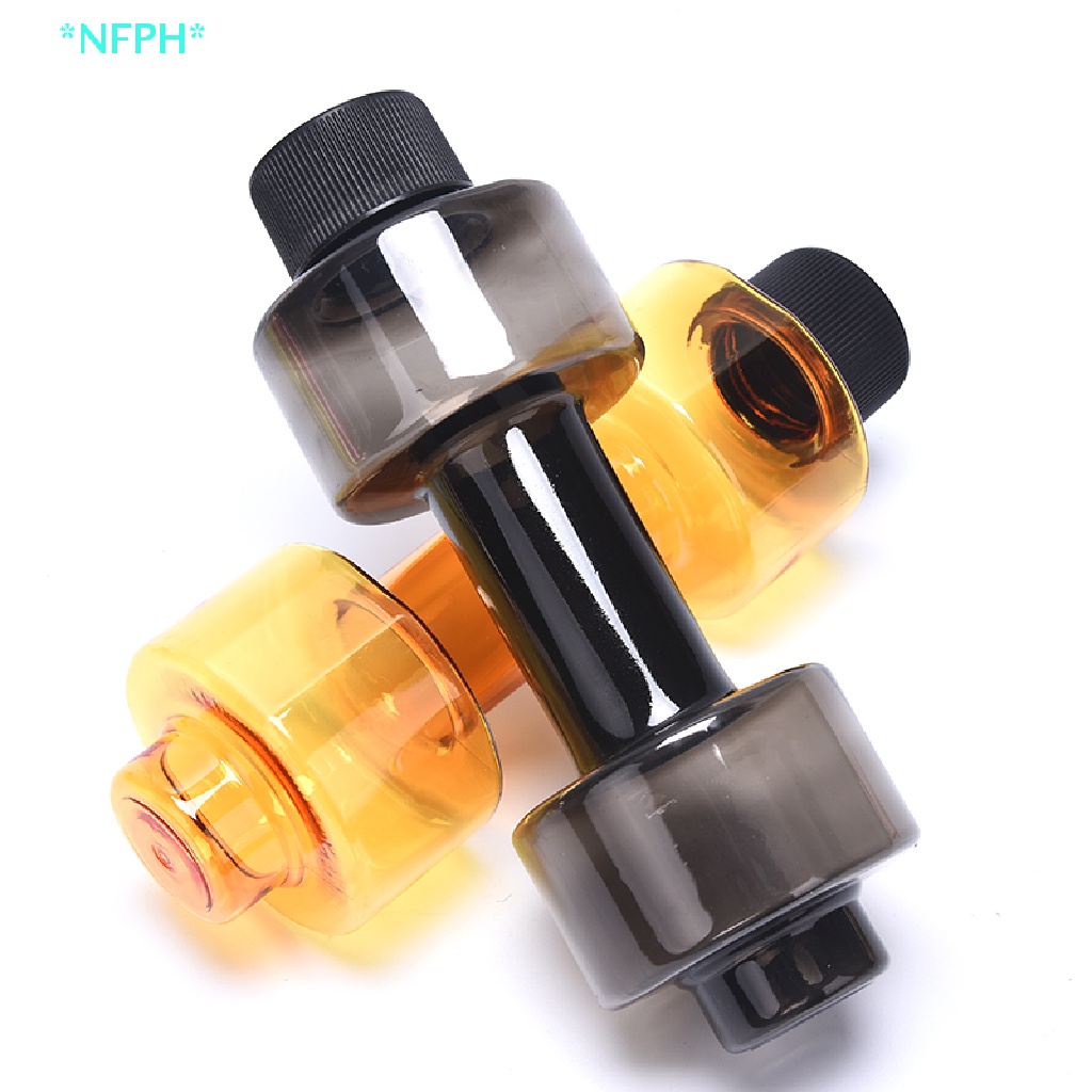 Bình Nước Hình Quả Tạ 550ml Chống Rò Rỉ Tiện Dụng Mới