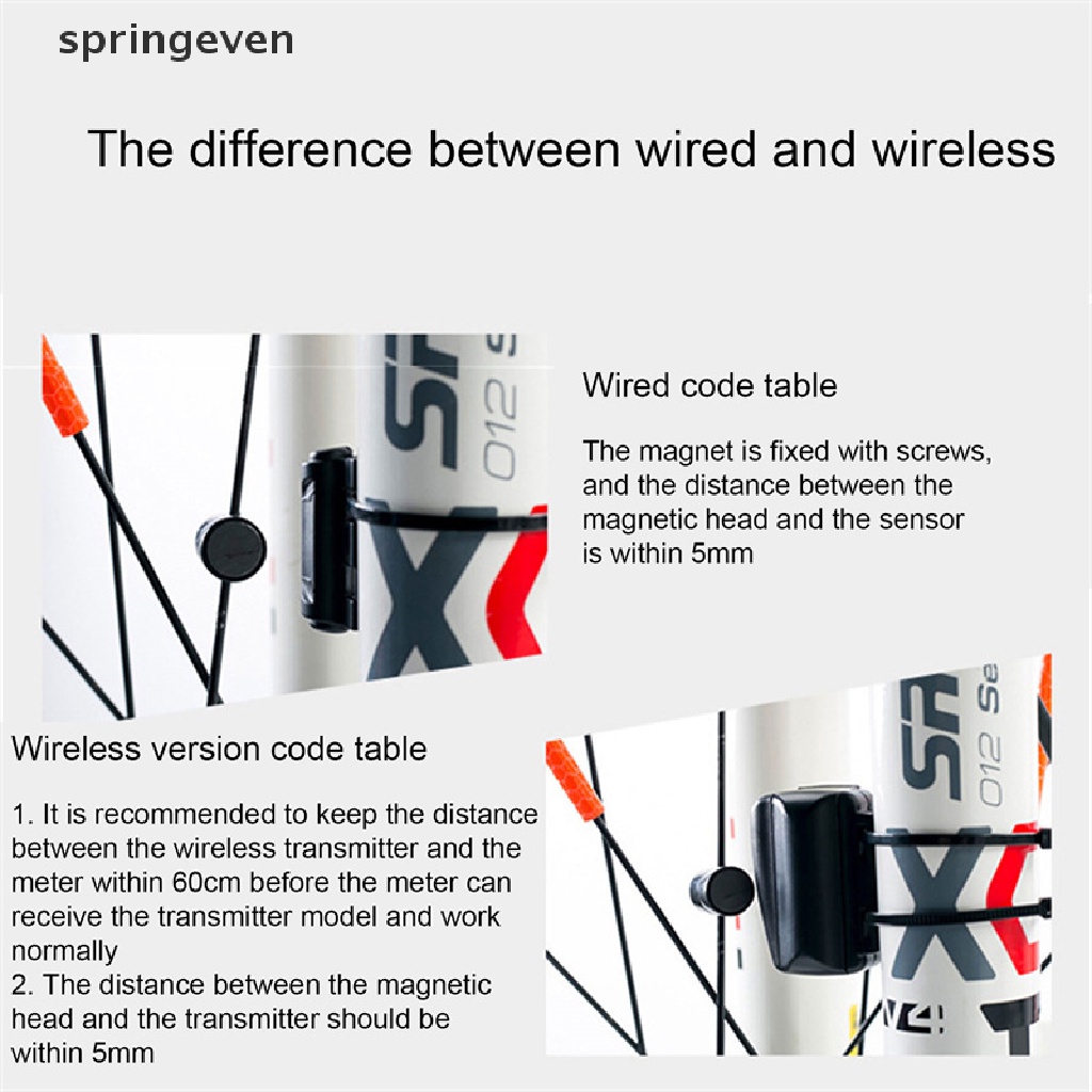 Đồng Hồ Đo Tốc Độ Không Dây Chống Mưa Cho Xe Đạp