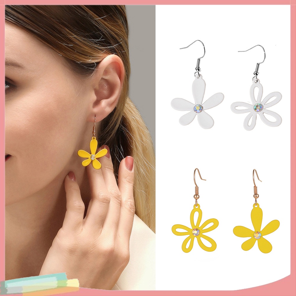 Đôi Khuyên Tai HìNh Hoa ThờI Trang Cho Nữ