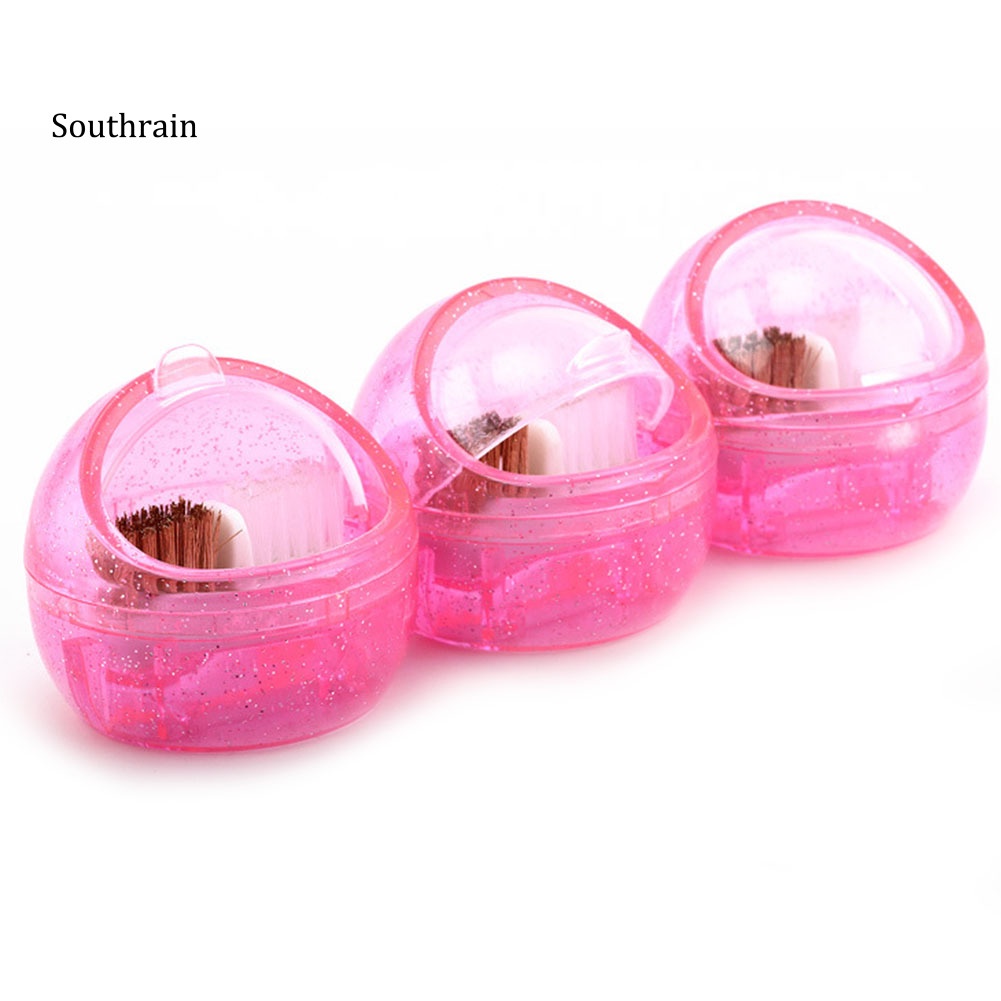 Hộp Nhựa Đựng Cọ Vẽ Móng Tay Chuyên Nghiệp Ốp