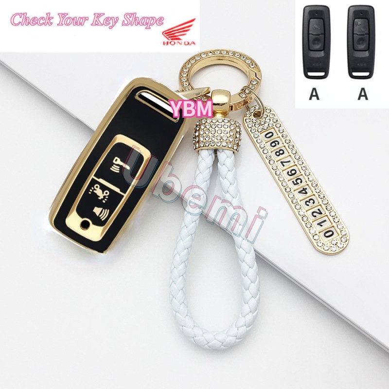 1 Vỏ Chìa Khóa Xe Máy Bằng TPU Mềm Cho Honda PCX 160 125 PCX125 PCX160 VISION SH350 Vario 160 Vario 125 2022 Scoopy 2023 ADV 160 2 3