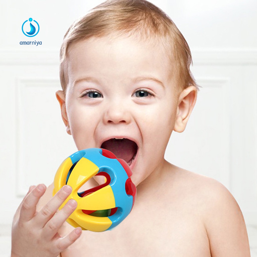 Amar Đồ Chơi Nắm Chặt Răng Bằng Nhựa ABS Dễ Thương Cho Bé Mọc Răng Edge