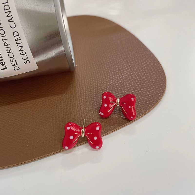 Bông Tai Hình Nơ Bằng Kim Loại Sang Trọng Cho Nữ 2023