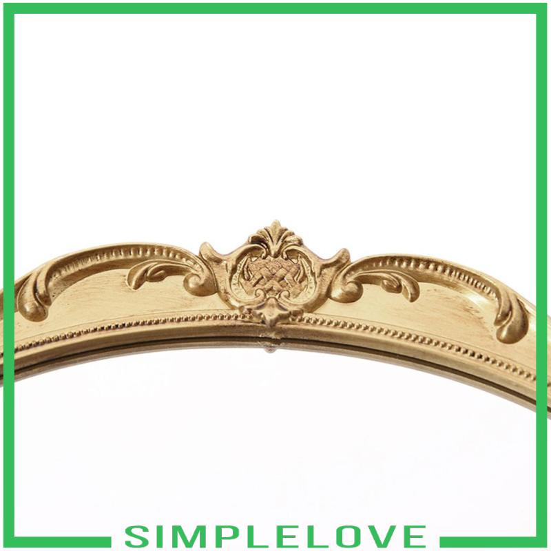 Khay Đựng Đồ Trang Sức / Nước Hoa Có Gương Trang Điểm Phong Cách Retro